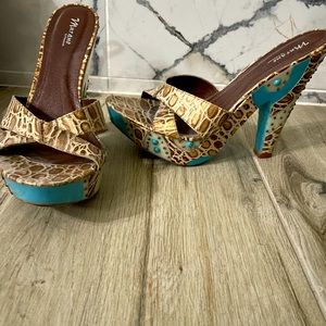 One of a kind boutique heel from NY!